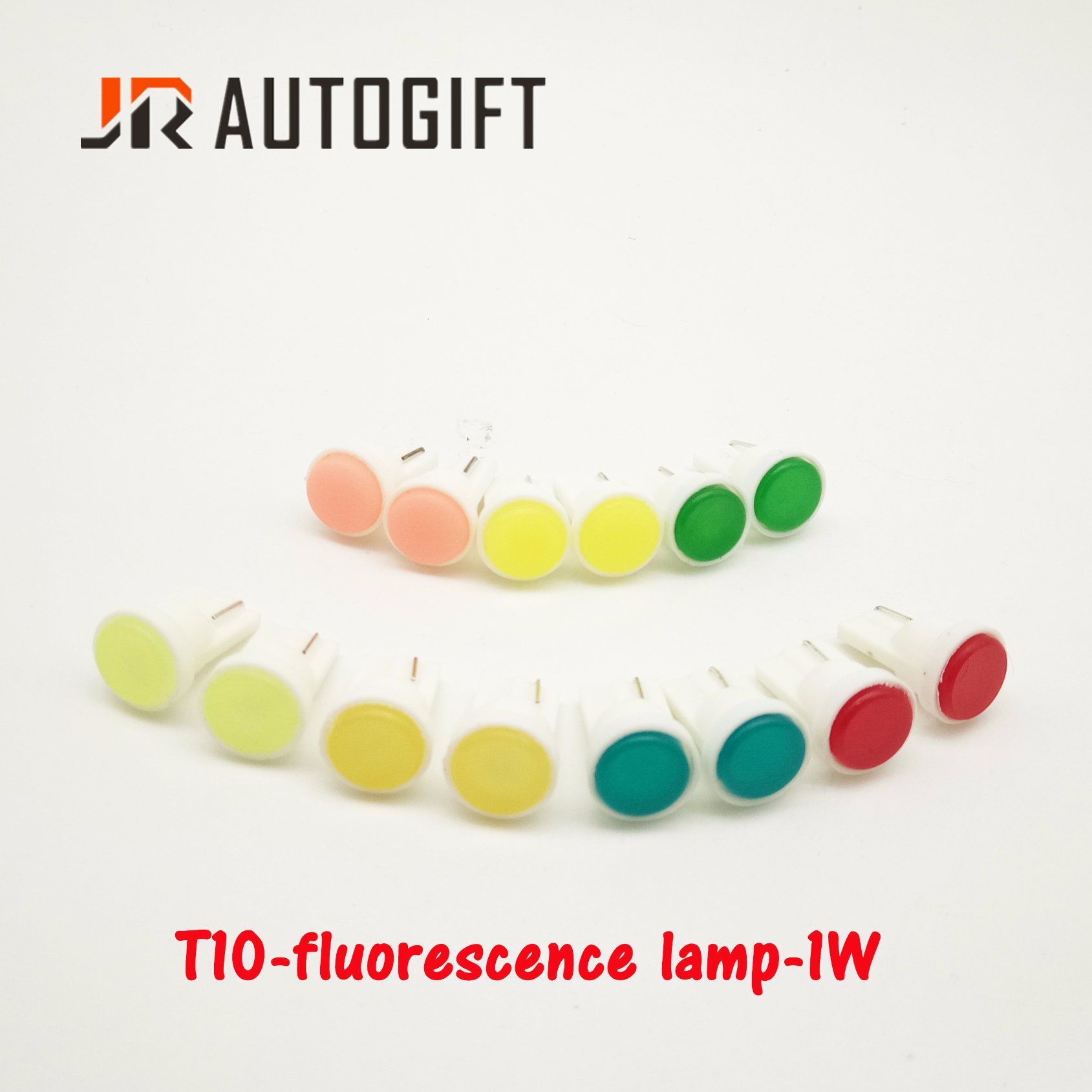 Great Quality Car Lamp 12V 24V T10 Fluorescence Bulb 1W Car Plate Light Bulb