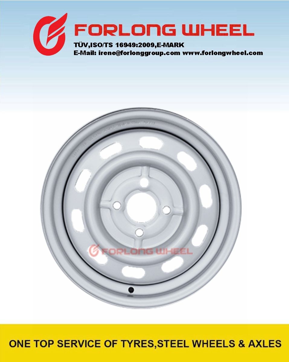 5jx14 4X100 High Performance European Steel Wheel