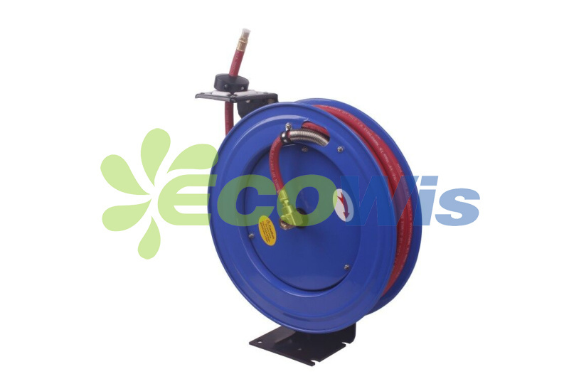 Manual Air Pressure Compressor Retractable Hose Reel