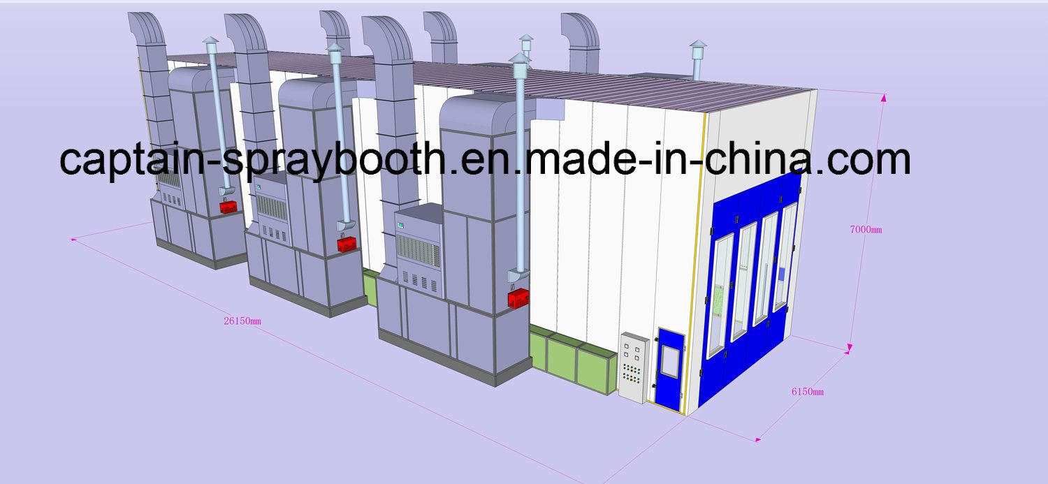 Industrial Auto Coating Equipment, Truck/Bus Spray Paint Booth