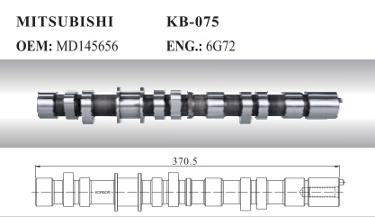 Auto Camshaft for Mitsubishi (MD145656)