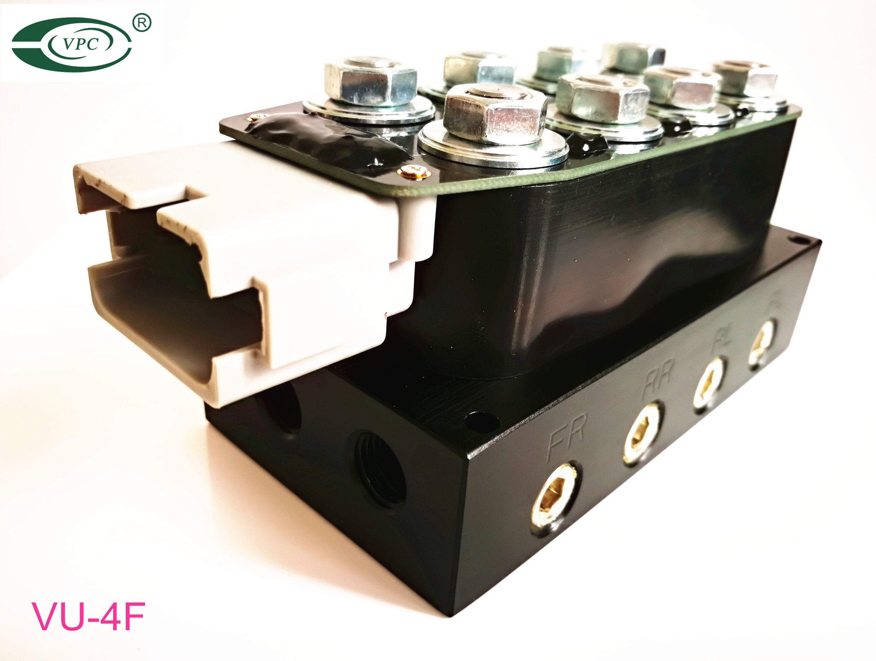 Two Air Ride Suspension Valve Manifold 3/8NPT Direct Action Valves Fbss Afc Luftfahrwerk Ventil Block Pneumatik