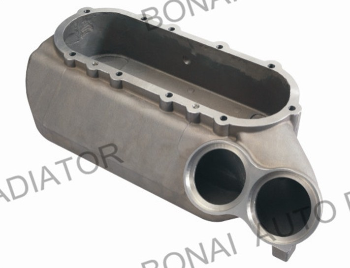Oil Cooler Cover for Nissan Rd10, Aluminum Die Casting