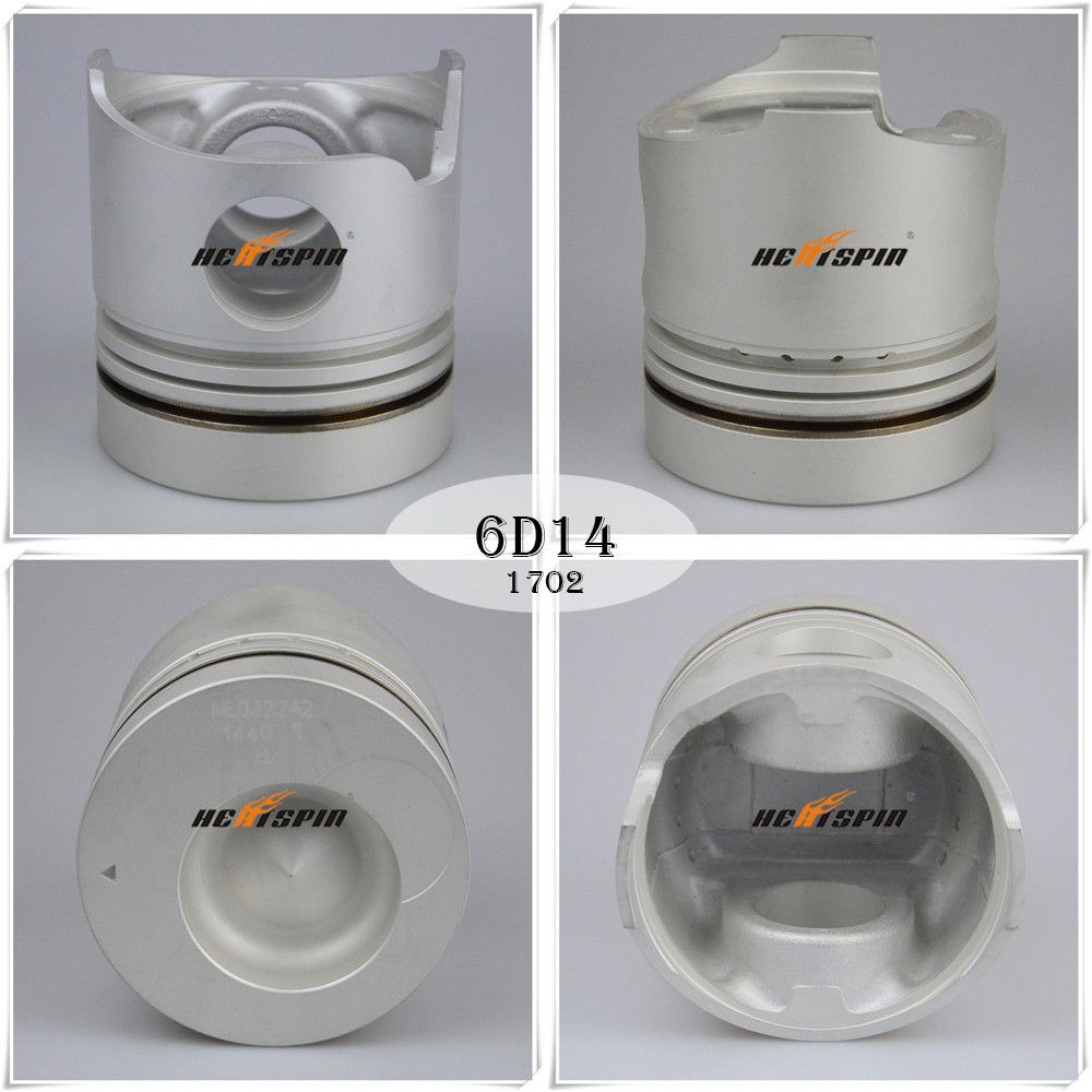 Diesel Engine Piston 6D14t for Mitsubishi Auto Part Me032742 Alfin Effect
