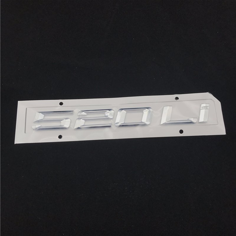 New 535li 530li 528li 520li 525li 3D Rear Boot Trunk Lid Letters Badge Emblem Logo for BMW 5 Series
