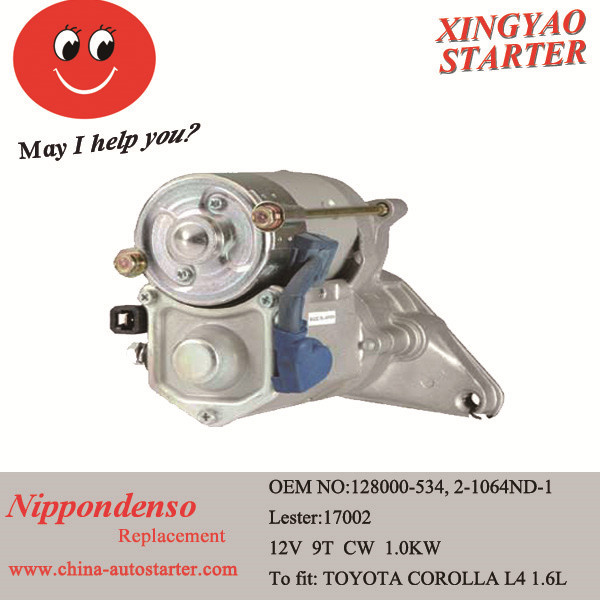 New Electric Starter Motor for Geo Prizm Repair (Lester 17002)