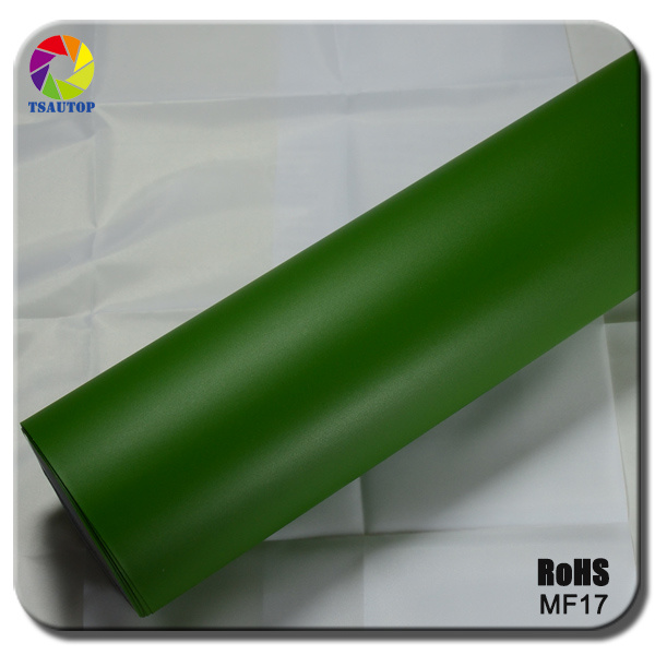 Tsautop Matte Vinyl for Car Body Change Colour with Green