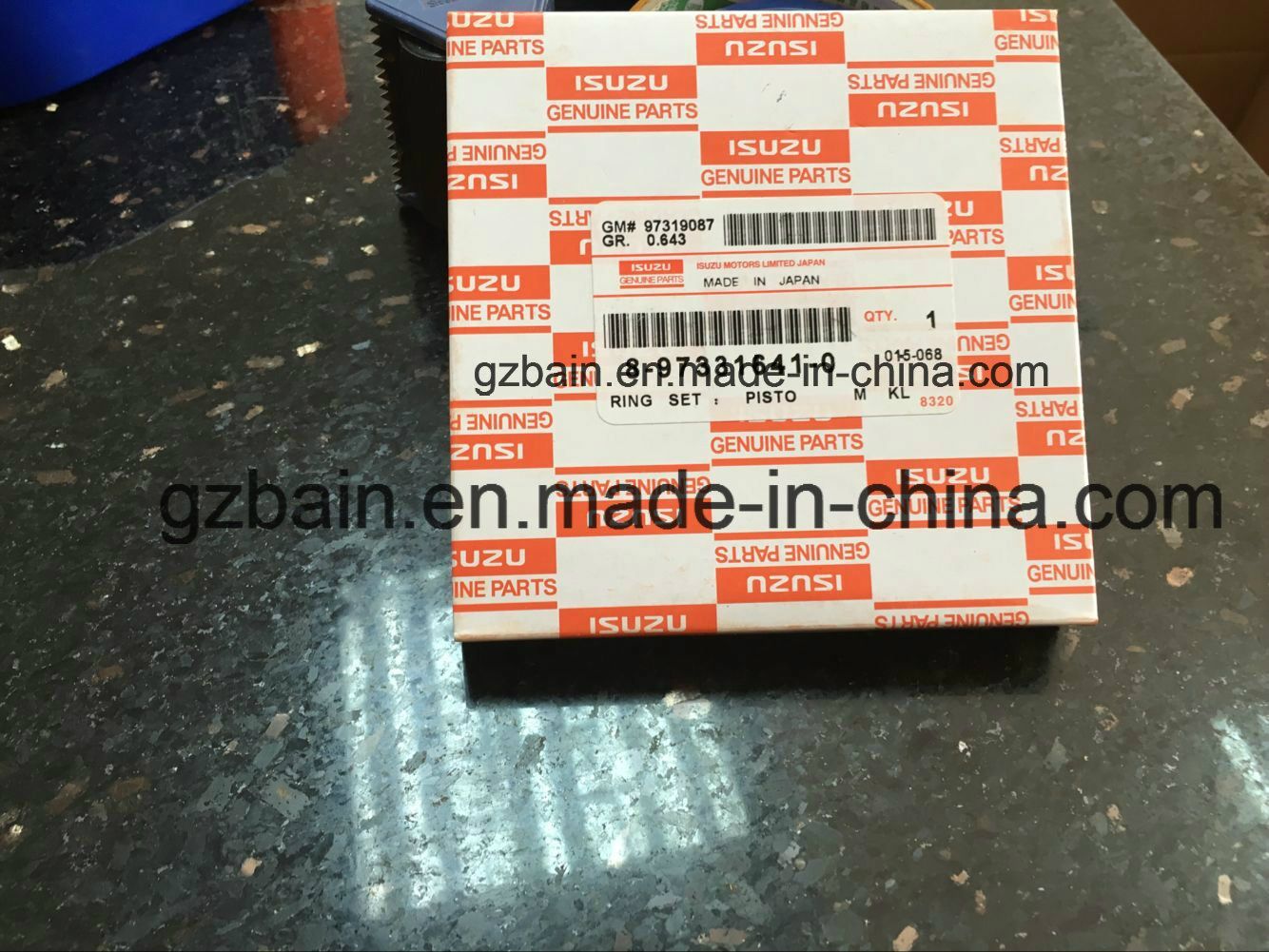 Isuzu Excavator Diesel Engine Piston Ring Set Made in Japan (Part Number: 1-12121146-00/1-12121146)