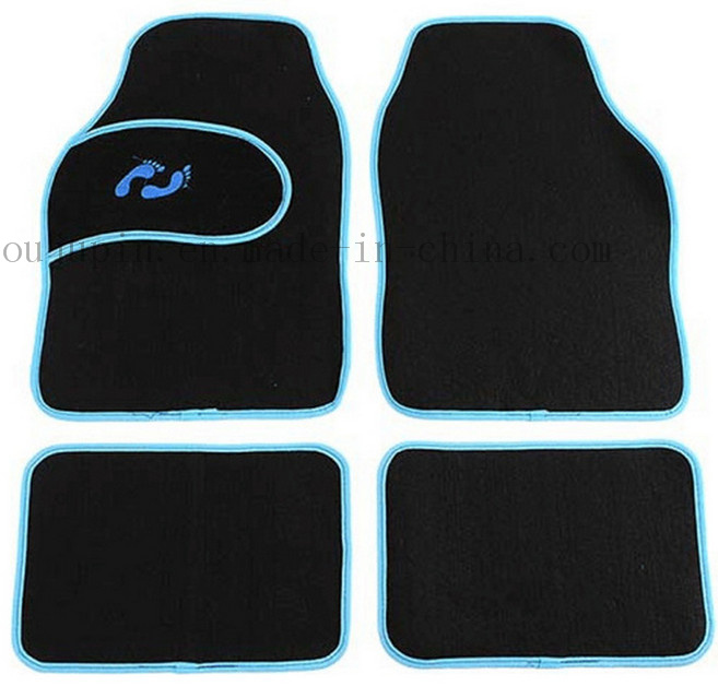 OEM High Quality Flocking Car Floor Carpet Mat Mats Set