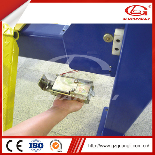 Guangli High Quality Four Post Design and Ce Certification Hydraulic Car Lift