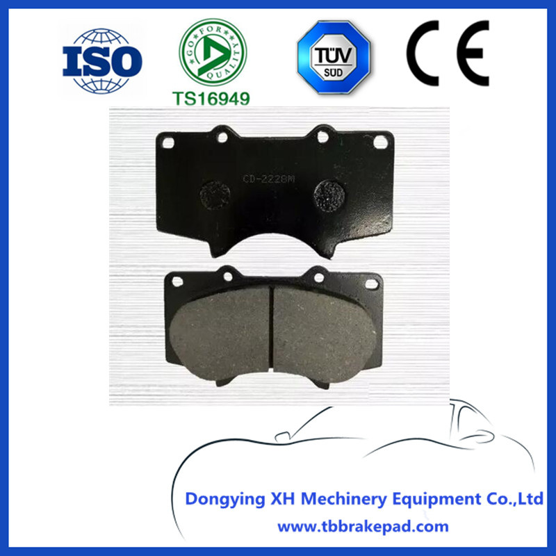 Toyota Frontier Low Noise Semi Metallic Painted Plastic Rear Brake Pad CD2228m