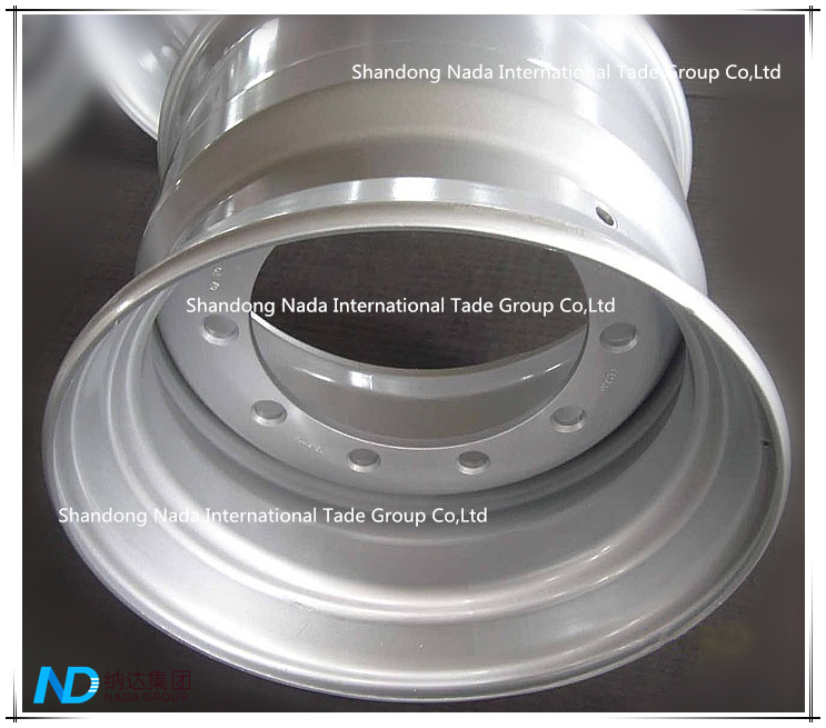 19.5X13.00 Tubeless Rim TBR Truck Steel Wheel with Ts16949/ISO9001: 2000