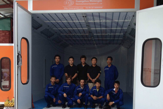 Wld8200 CE Spray Paint Booth (Standard Type)