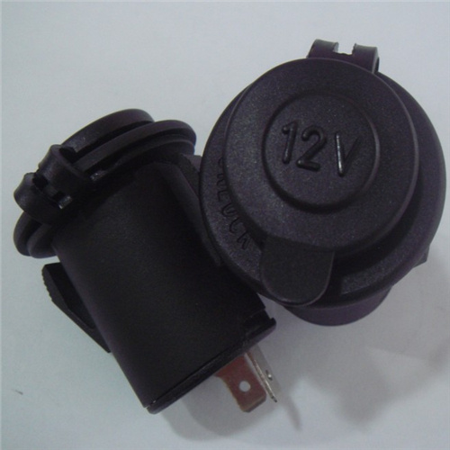 Waterproof 12V 24V Motorcycle Cigar Lighter Socket