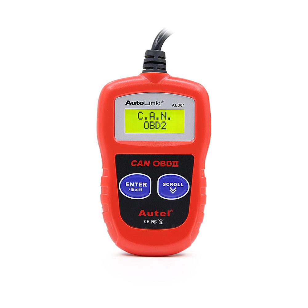 Original Autel Autolink Al301 OBD II & Can Code Reader