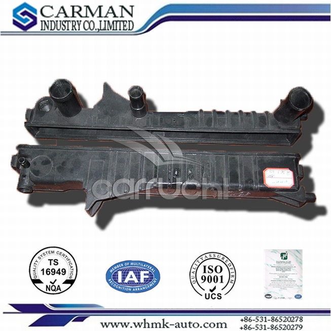 Plastic Car Radiator Tank for Audi Mt Up336g Bottom 315g