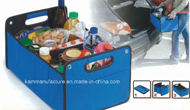 Foldable Smart Trunk Organizer Collapsible Trunk Organizer