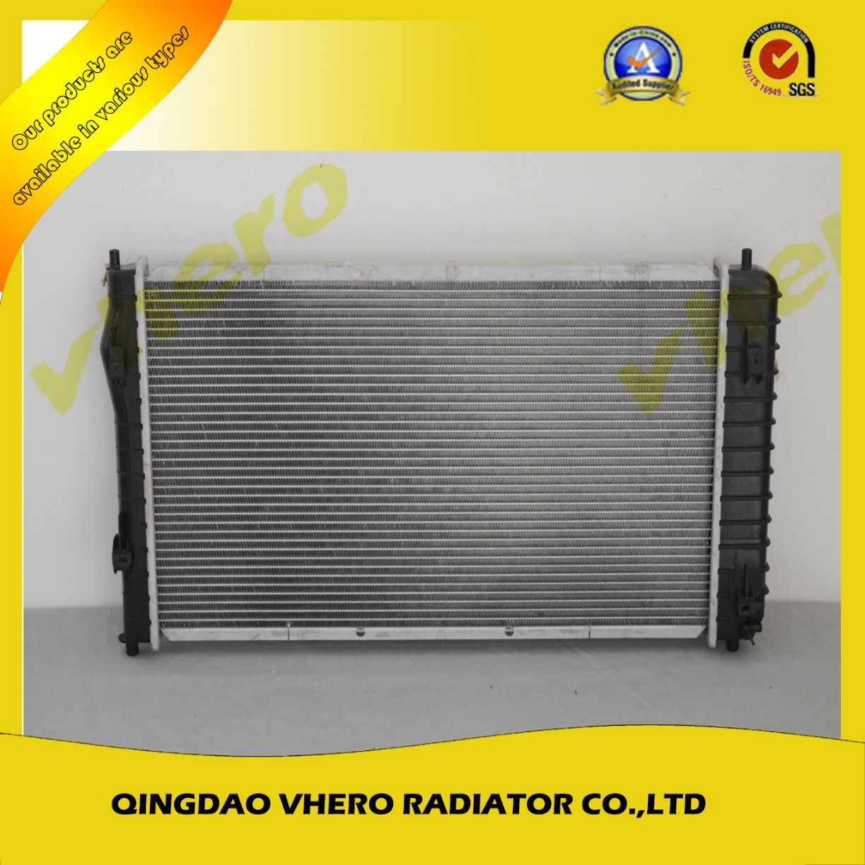 Aluminum Auto Radiator for Chevrolet Cavalier/Sunfire 02-05, OEM: 22661209