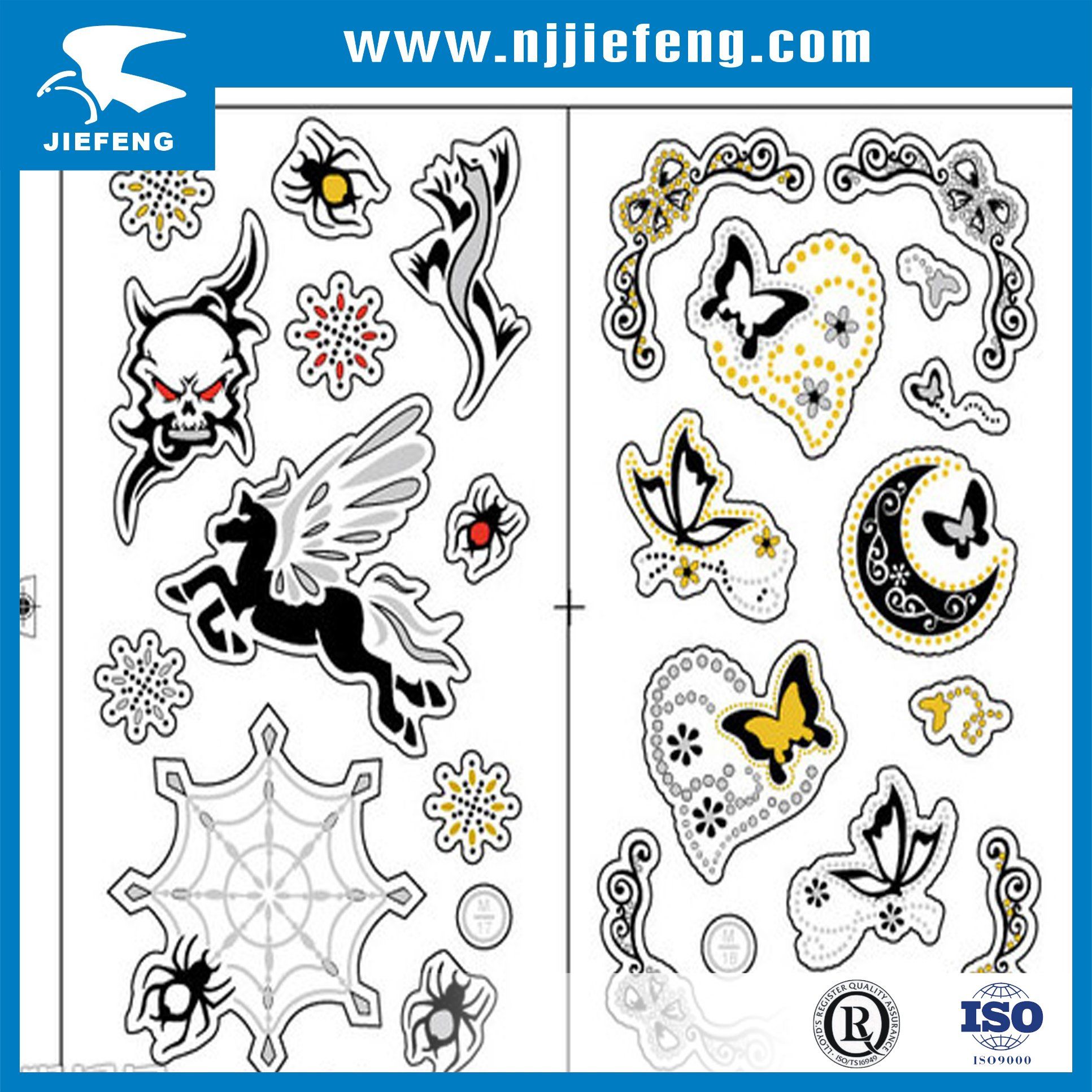Transparent PVC Motorcycle ATV Dirt Bike Sticker Decal