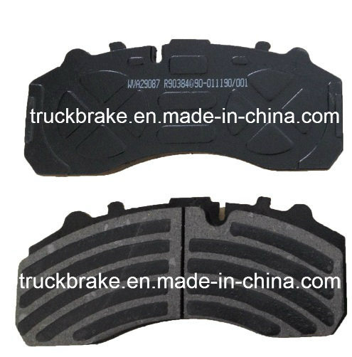 Heavy Duty Casting Brake Pad 29202 for Parts for Scania