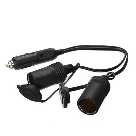 12V Female Car Cigarette Lighter Double Socket