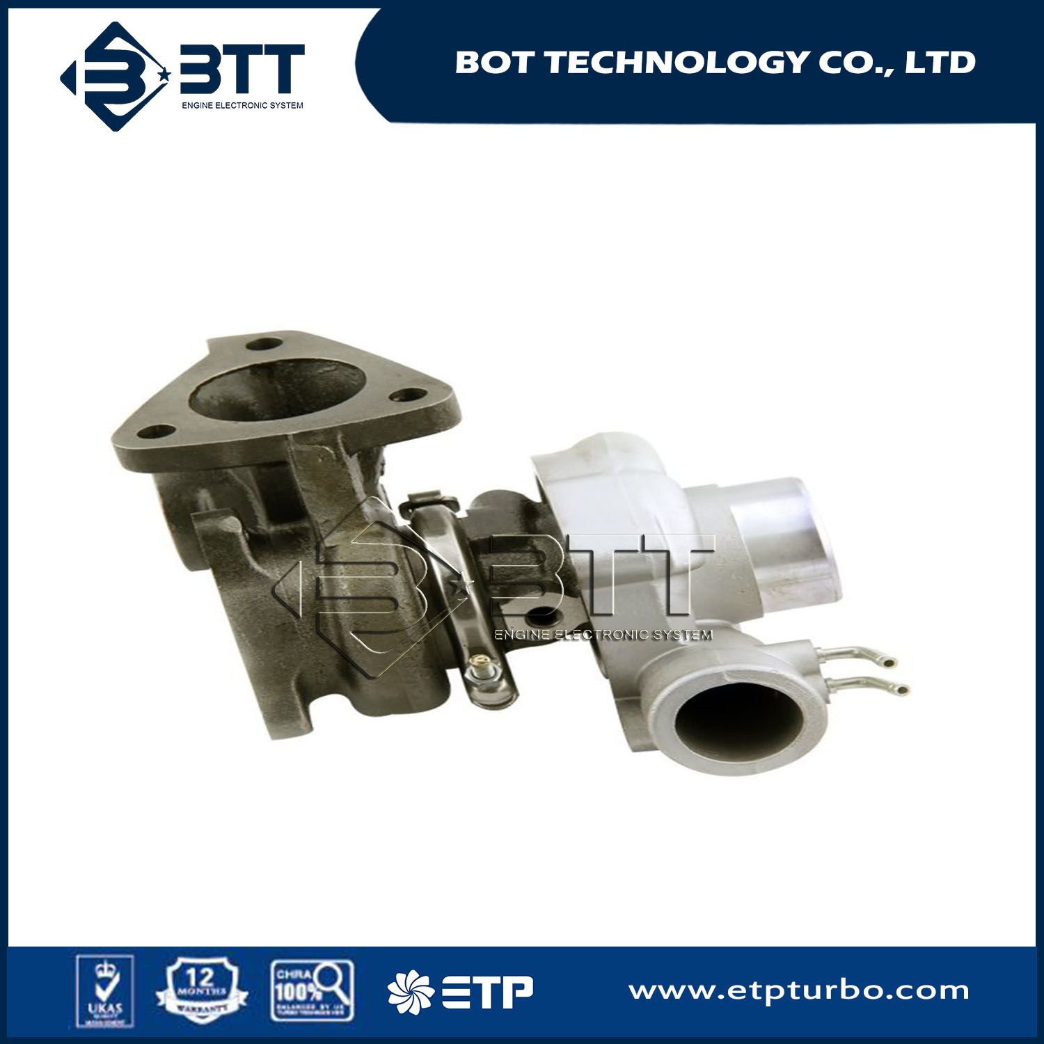 Turbocharger 49177-01500 Td04-09b-5 MD094740 Mitsubishi Pajero I 2.5 Td 4D56t