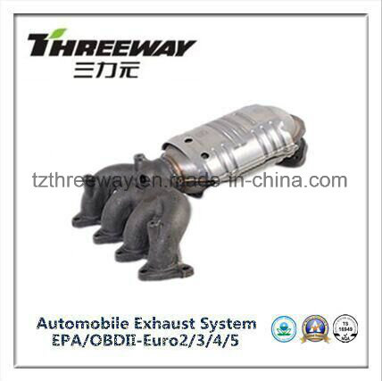 Car Exhaust System Three-Way Catalytic Converter - Exhaust Manifold #Suitable for Hyundai