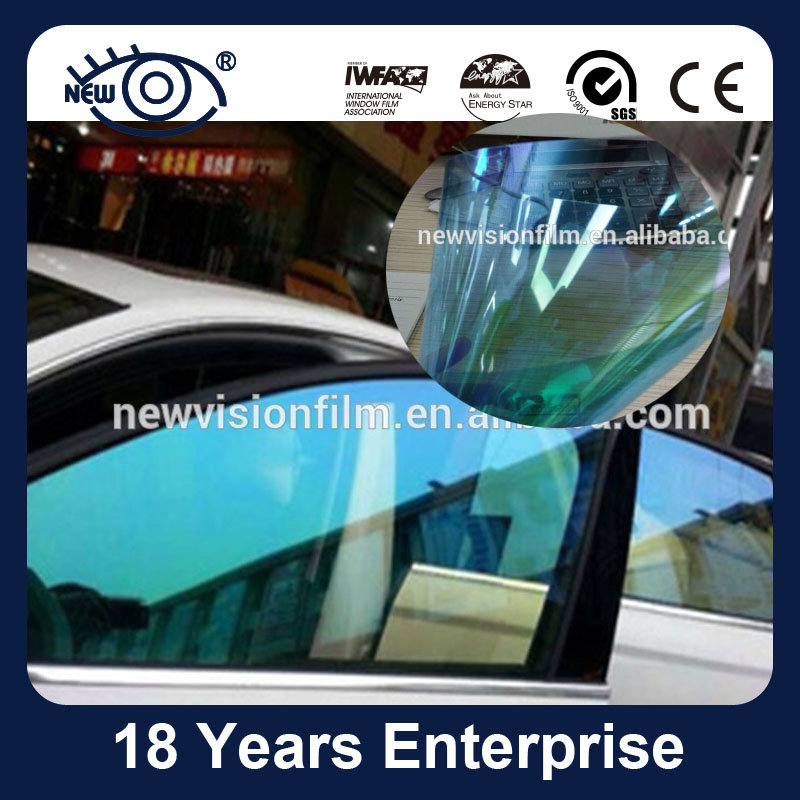 Fashion Color Changing Blue to Green Car Chameleon Tinted Film
