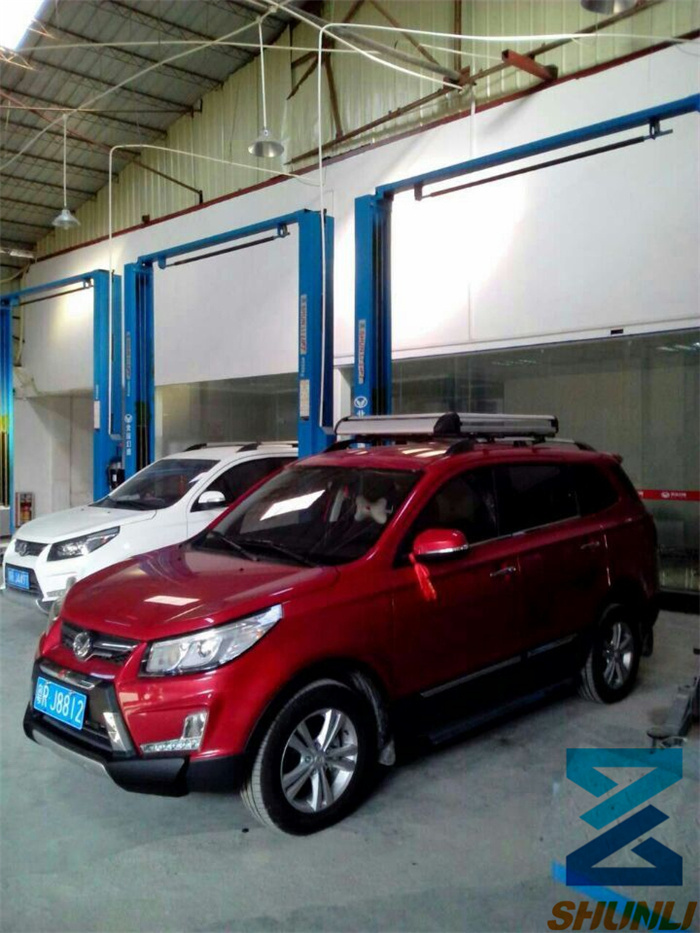 Ce Approved Clear-Floor Portable Hydraulic 2 Post Car Lifter