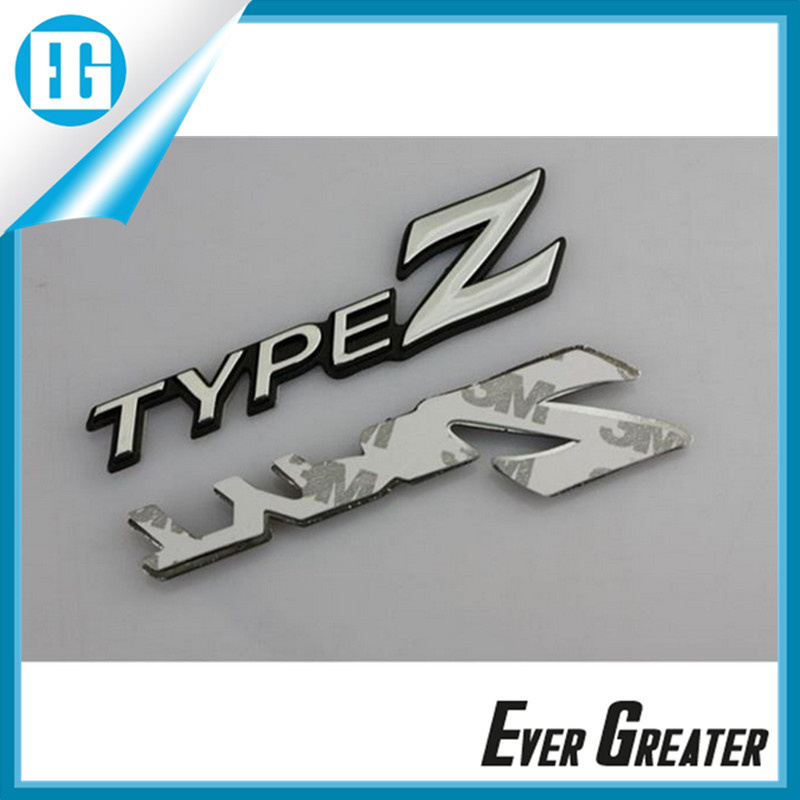 Customized Chrome Plastic Car Emblem
