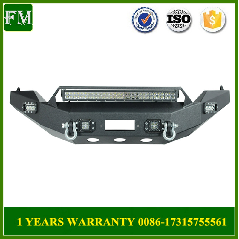 2013-2016 Dodge RAM 1500 LED Steel Front Winch Bumper