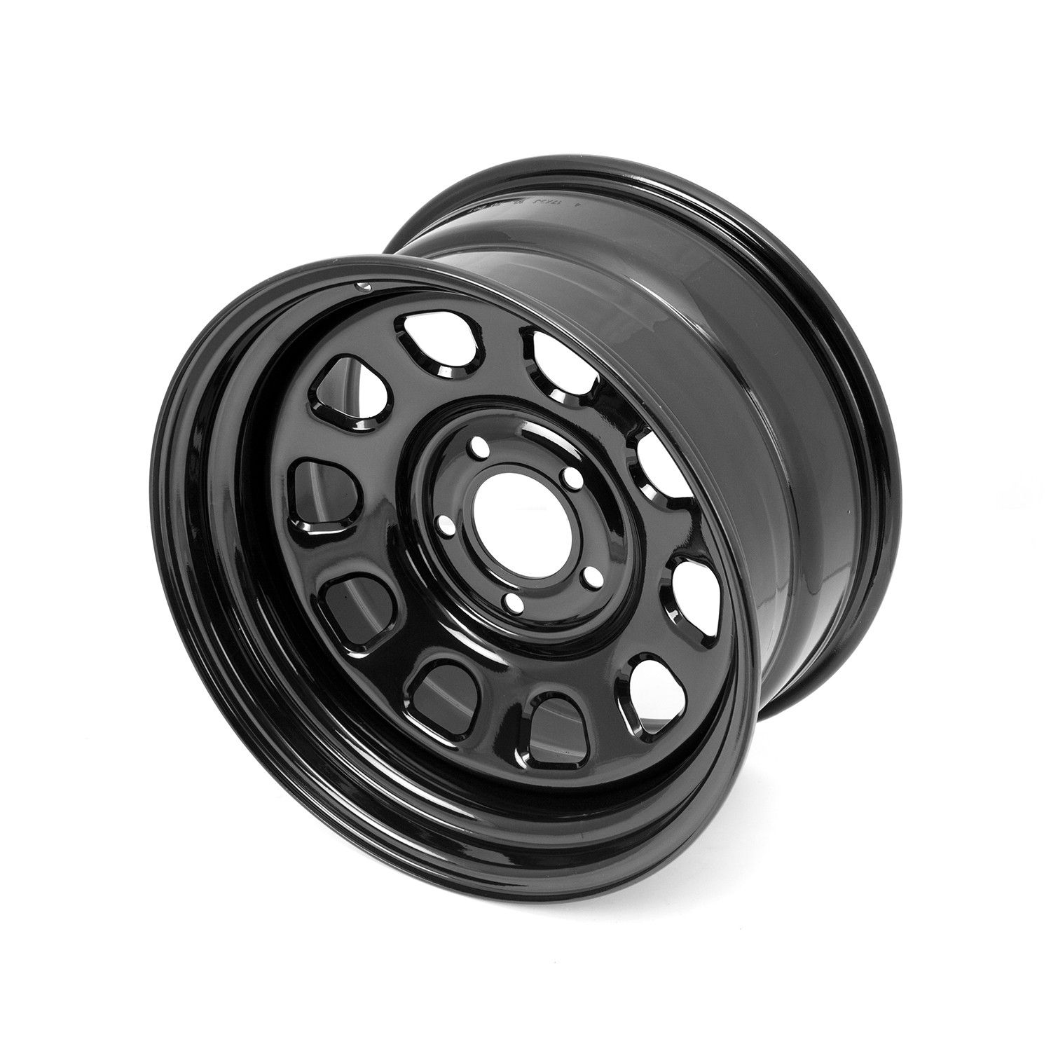 16X8 Daytona Black Wheel Offroad Steel Wheel 5-139.7