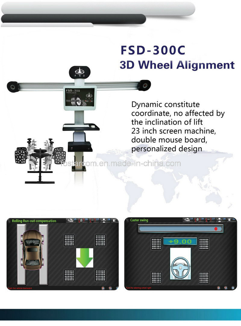 FOSTAR-300C 3D Wheel Aligner