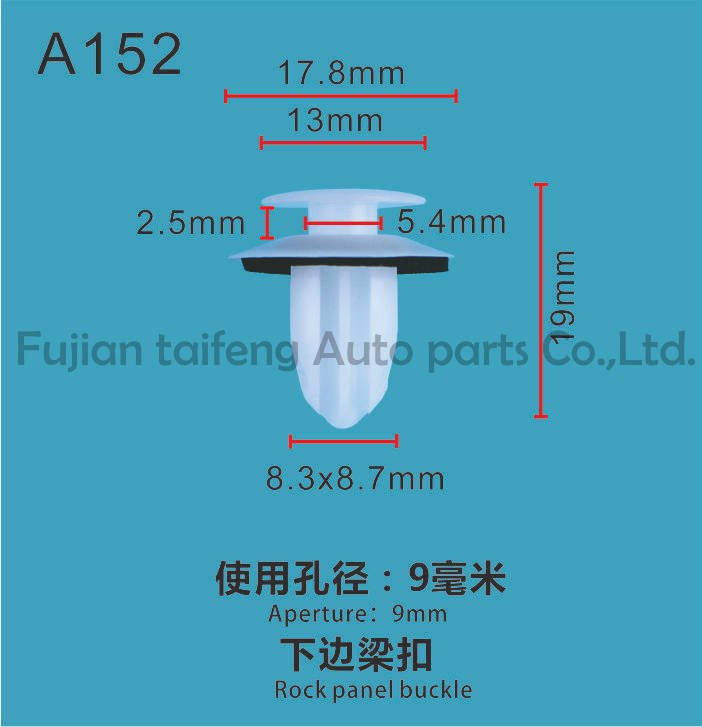 418 Pieces Auto Clips and Plastic Fasteners for Ford