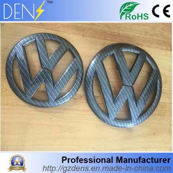 Carbon Fiber Car Grill Trunk Emblem for Golf Mk7