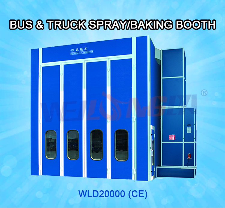 Wld20000 Truck and Bus Paint Booth in Canada