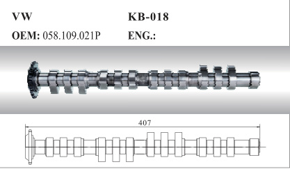 Auto Camshaft for VW (058.109.021P)