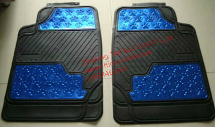 De Coche Huellita Metalizado Car Mat (Client Item Number: LY-0002BL)