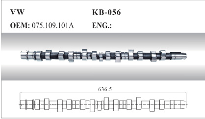 Auto Camshaft for VW (075.109.101A)