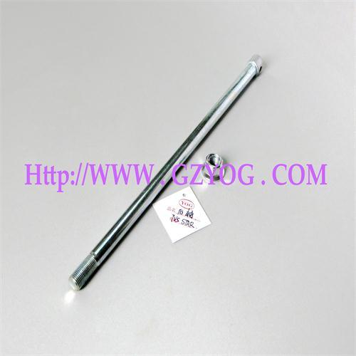 Motorcycle Spare Part Rear Wheel Axle for Tvs Star