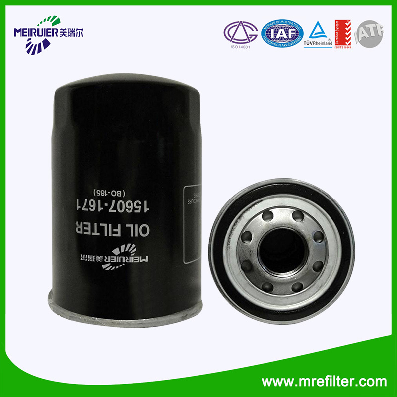 Auto Spare Parts Hino Truck Oil Filter 15607-1671