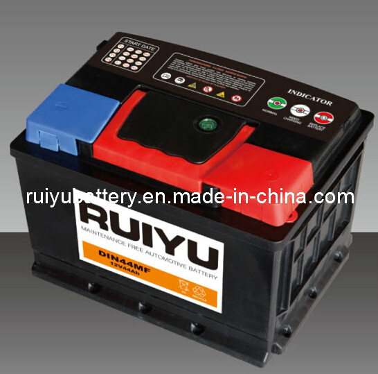 DIN 44 54437 12V 44ah Auto Batteries Car Battery
