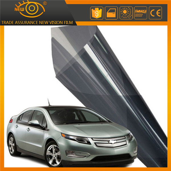 Light Black Anti Heating Self Adhesive Window Professional Dyed Film