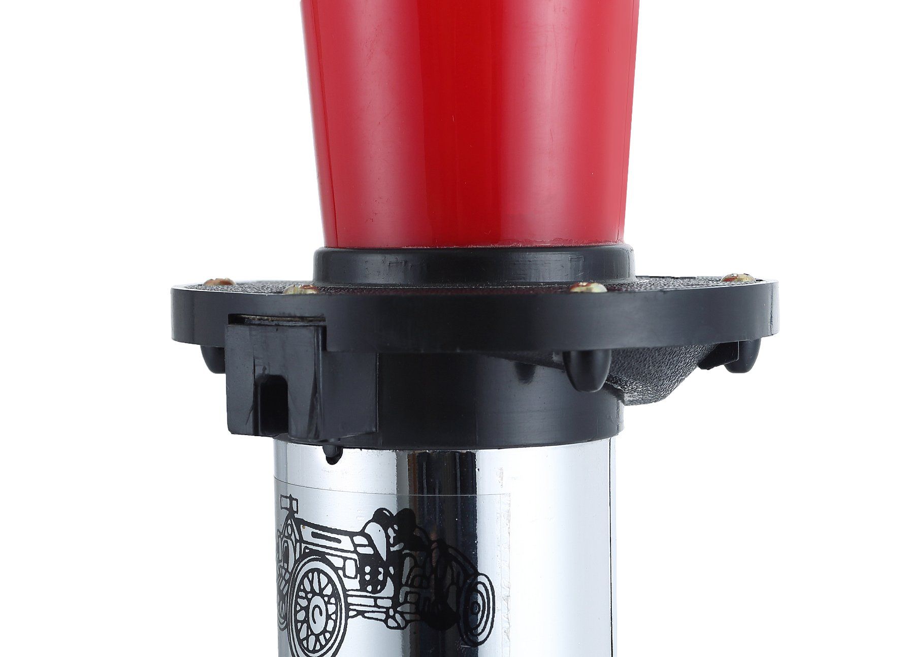 100% Brand New ABS Red Horn