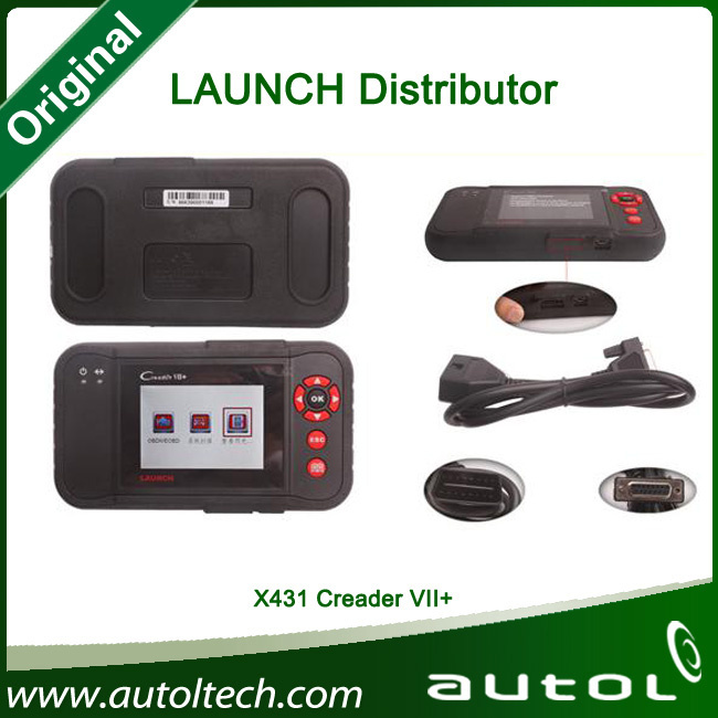 2015 Professional Car Diagnotic Tool Launch X431 Creader VII+ Multi-Functional Original Creader VII+