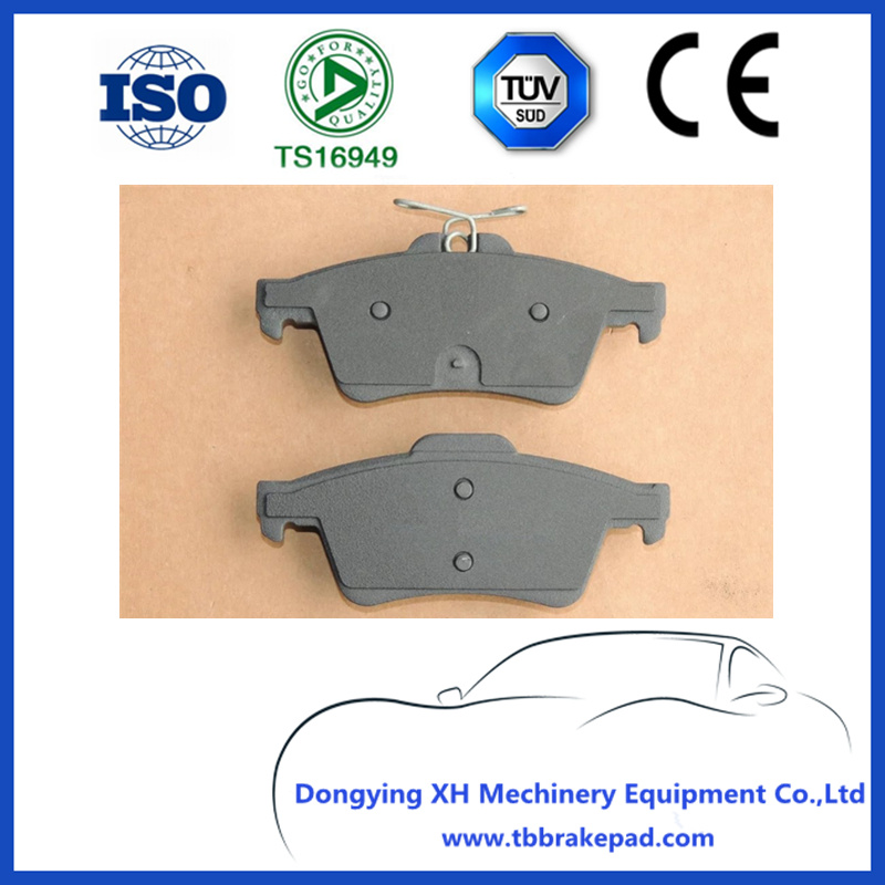 Ceramic High Temperature Resistent Brake Pad with Shim
