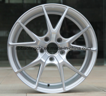 17 Inch Car Aluminum Wheels with PCD 4/5X100-114.3