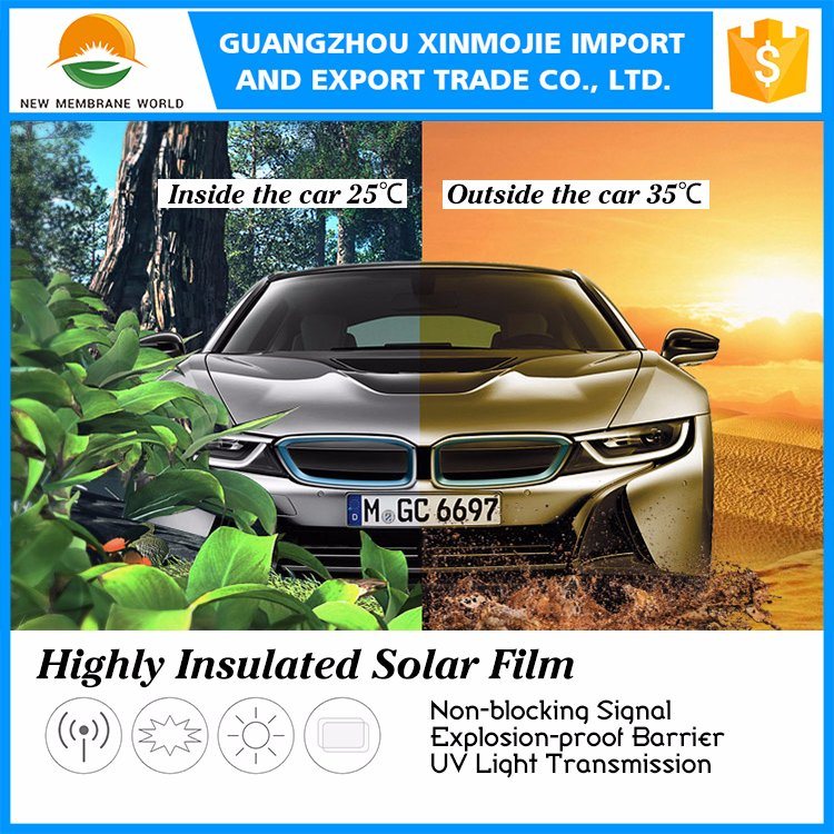 High Heat Insulation Automobile Solar Film Car Smart Window Tint Film