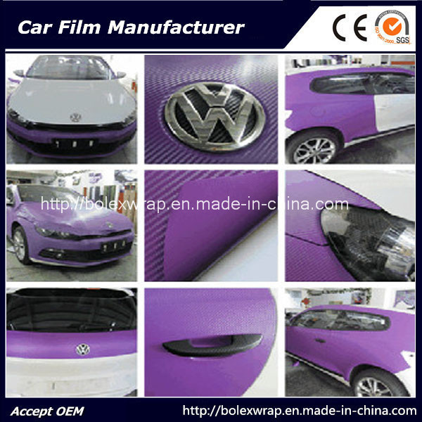 3D Carbon Fiber Car Wrap Vinyl Film