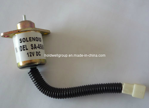 12V Diesel Engine Parts SA-4569t Stop Solenoid for Woodward